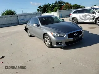 2015 Infiniti Q50 с VIN JN1BV7AR4FM408070, выставлен на аукционе Copart как лот 60686955 с пробегом 118 406 миль миль и Списание • Salvage title. История ставок и продаж доступна на DreamBid. Изображение 14.