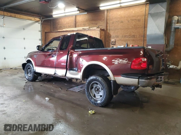 2000 Ford F-150 XL with VIN 2FTRX08L4YCA83664, listed as a Copart auction lot 58899725 with Not provided miles and Salvage title. Bid and sale history available at DreamBid. Image 2.