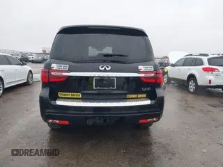 2021 Infiniti QX80 PREMIUM SELECT with VIN JN8AZ2AF3M9719743, listed as a IAAI auction lot 41534424 with 103,665 mi miles. Bid and sale history available at carsss.com. Image 16.