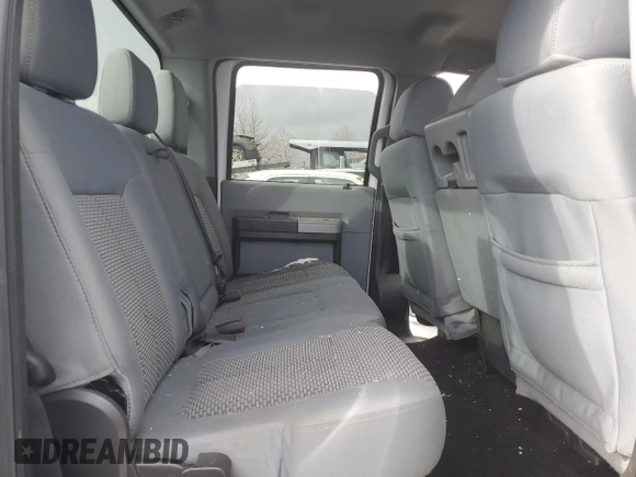 2015 Ford Super Duty F-250 SRW Lariat with VIN 1FT7W2BT5FEC36574, listed as a Copart auction lot 43209995 with 194,884 mi miles and Salvage Title. Bid and sale history available at carsss.com. Image 10.