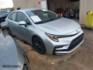 2024 Toyota Corolla Hybrid LE with VIN JTDBCMFE9R3063605, listed as a IAAI auction lot 40959214 with 14,345 mi miles. Bid and sale history available at carsss.com. Image 1.