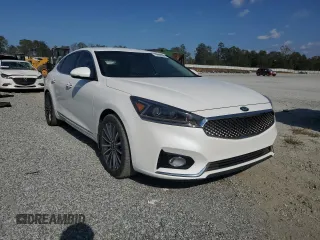 2017 Kia Cadenza Premium with VIN KNALC4J19H5065931, listed as a Copart auction lot 75105004 with 67,468 mi miles and Salvage Title. Bid and sale history available at carsss.com. Image 4.