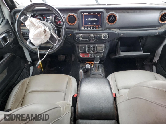 2022 Jeep Gladiator Mojave with VIN 1C6JJTEG7NL172208, listed as a Copart auction lot 63285025 with 51,304 mi miles and Salvage title. Bid and sale history available at DreamBid. Image 8.