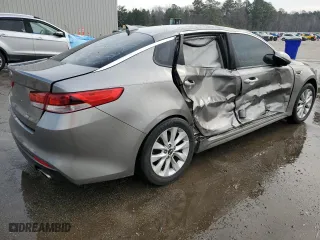 2017 Kia Optima LX with VIN 5XXGT4L37HG124974, listed as a Copart auction lot 48479025 with 129,767 mi miles and Salvage Title. Bid and sale history available at carsss.com. Image 3.