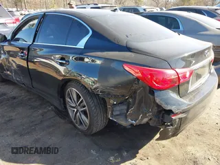 2014 Infiniti Q50 Sport with VIN JN1BV7AP5EM689535, listed as a IAAI auction lot 41668286 with 152,970 mi miles and . Bid and sale history available at DreamBid. Image 6.