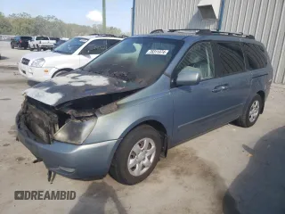 2008 Kia Sedona LX with VIN KNDMB233286262236, listed as a Copart auction lot 78311374 with Not Provided miles and Salvage Title. Bid and sale history available at carsss.com. Image 1.