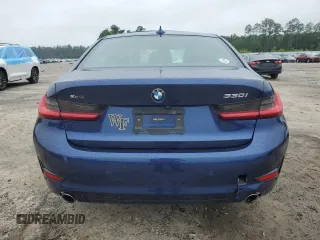 2020 BMW 3 Series 330i xDrive with VIN 3MW5R7J08L8B14922, listed as a Copart auction lot 58388405 with Not provided miles and Salvage title. Bid and sale history available at DreamBid. Image 6.