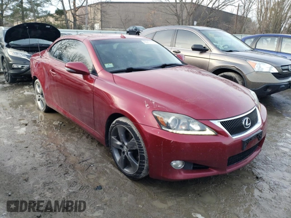 2011 Lexus IS 250 C с VIN JTHFF2C2XB2519645, выставлен на аукционе Copart как лот 45910135 с пробегом 160 182 миль миль и Чистый • Clean title. История ставок и продаж доступна на DreamBid. Изображение 4.