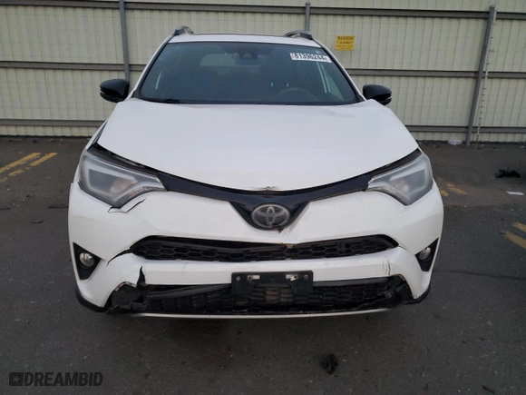 2017 Toyota RAV4 SE with VIN 2T3JFREV1HW623887, listed as a Copart auction lot 81396244 with 65,523 mi miles and Salvage Title. Bid and sale history available at carsss.com. Image 5.