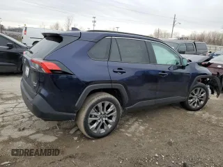 2025 Toyota RAV4 XLE Premium with VIN 2T3A1RFV6SW501627, listed as a Copart auction lot 86159954 with 220 mi miles and Salvage title. Bid and sale history available at DreamBid. Image 3.