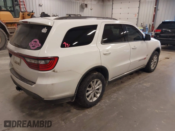2014 Dodge Durango SXT z VIN 1C4RDJAG5EC476294, wystawiony jako IAAI lot #41901092 z przebiegiem 195 293 mil mil oraz . Historia ofert i sprzedaży dostępna na DreamBid. Obrazek 4.