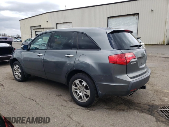 2008 Acura MDX with VIN 2HNYD282X8H523827, listed as a Copart auction lot 50609315 with 202,211 mi miles and Salvage Title. Bid and sale history available at DreamBid. Image 2.