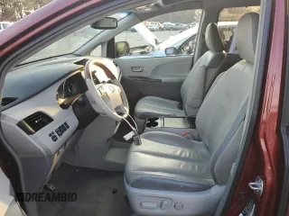 2013 Toyota Sienna XLE with VIN 5TDDK3DC1DS063001, listed as a Copart auction lot 46463765 with 201,869 mi miles and Salvage Title. Bid and sale history available at DreamBid. Image 7.