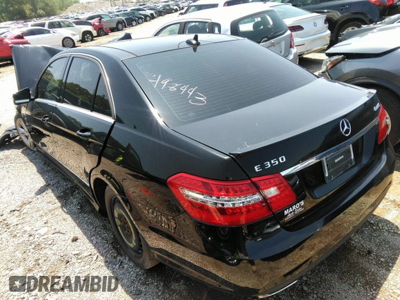 2012 Mercedes-Benz E 350 Luxury with VIN WDDHF8JB5CA631606, listed as a IAAI auction lot 35935312 with Not Provided miles and . Bid and sale history available at DreamBid. Image 3.
