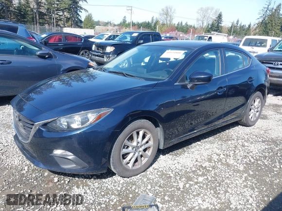 2016 Mazda 3 i Sport with VIN JM1BM1U78G1330452, listed as a IAAI auction lot 41934800 with 111,688 mi miles and . Bid and sale history available at carsss.com. Image 2.