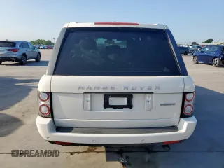 2010 Land Rover Range Rover SC z VIN SALMF1E43AA313016, wystawiony jako Copart lot #54191085 z przebiegiem Nie podano mil oraz Czysty tytuł • Clean title. Historia ofert i sprzedaży dostępna na DreamBid. Obrazek 6.