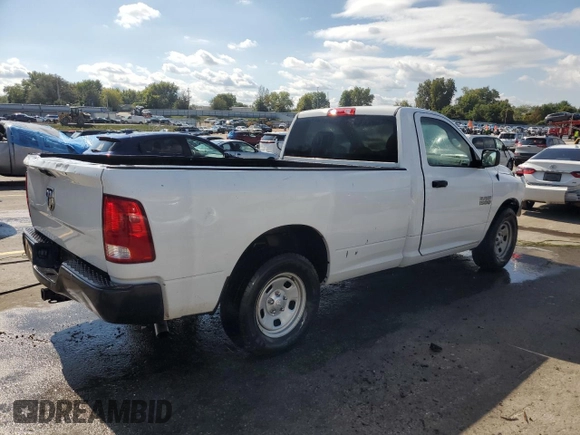 2016 Ram 1500 Tradesman z VIN 3C6JR6DG6GG209776, wystawiony jako Copart lot #72992604 z przebiegiem 56 753 mil mil oraz Szkoda całkowita • Salvage title. Historia ofert i sprzedaży dostępna na DreamBid. Obrazek 3.