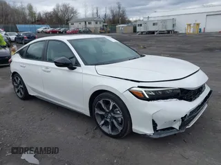 2025 Honda Civic Sport Touring z VIN 19XFL4H99SE010189, wystawiony jako IAAI lot #42062157 z przebiegiem 202 mil mil oraz . Historia ofert i sprzedaży dostępna na DreamBid. Obrazek 1.