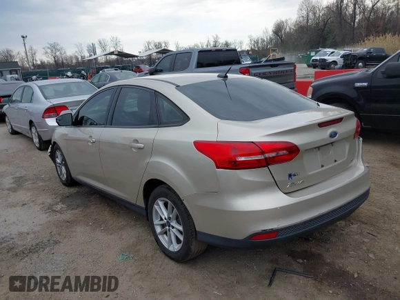 2017 Ford Focus SE with VIN 1FADP3F28HL252411, listed as a IAAI auction lot 41888738 with 103,981 mi miles. Bid and sale history available at carsss.com. Image 3.