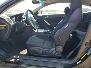 2010 Hyundai Genesis Coupe with VIN KMHHT6KD7AU015209, listed as a Copart auction lot 61807445 with 96,308 mi miles and Salvage title. Bid and sale history available at DreamBid. Image 7.