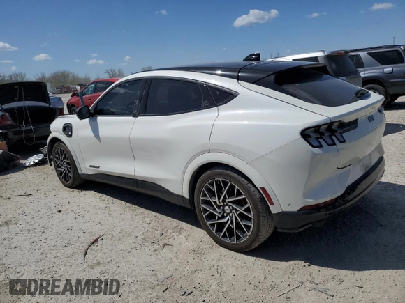 2022 Ford Mustang Mach-E GT with VIN 3FMTK4SX7NMA38575, listed as a Copart auction lot 52729185 with 28,088 mi miles and Salvage title. Bid and sale history available at DreamBid. Image 2.