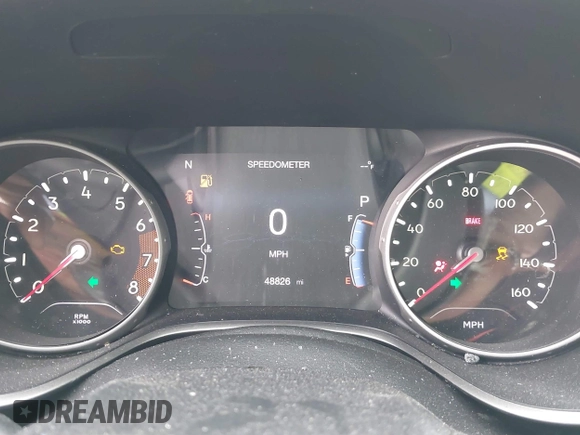 2021 Jeep Compass 80th Anniversary z VIN 3C4NJDEB5MT566331, wystawiony jako IAAI lot #39620364 z przebiegiem 48 826 mil mil oraz . Historia ofert i sprzedaży dostępna na DreamBid. Obrazek 7.