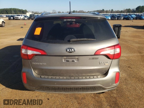 2015 Kia Sorento SX with VIN 5XYKW4A78FG564878, listed as a Copart auction lot 86827054 with 166,215 mi miles and Clean title. Bid and sale history available at DreamBid. Image 6.