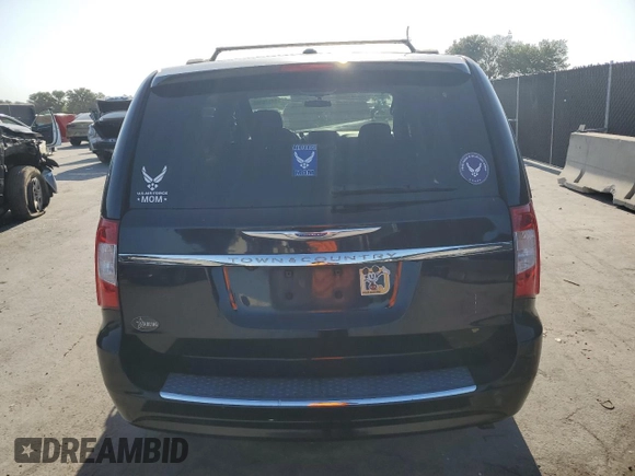 2011 Chrysler Town & Country Touring with VIN 2A4RR5DG1BR676736, listed as a Copart auction lot 54570395 with 177,722 mi miles and Salvage Title. Bid and sale history available at DreamBid. Image 6.
