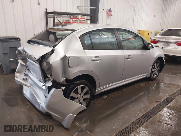 2012 Nissan Sentra S with VIN 3N1AB6AP1CL621898, listed as a IAAI auction lot 42378952 with 123,379 mi miles and . Bid and sale history available at DreamBid. Image 4.
