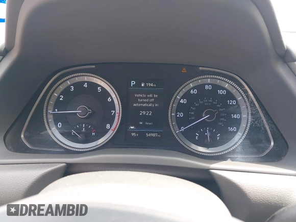 2023 Hyundai Sonata SEL z VIN KMHL64JA7PA282826, wystawiony jako IAAI lot #42327821 z przebiegiem 54 987 mil mil oraz . Historia ofert i sprzedaży dostępna na DreamBid. Obrazek 7.