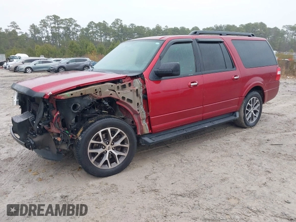 2017 Ford Expedition Max XLT with VIN 1FMJK1HT4HEA64345, listed as a IAAI auction lot 41429520 with 119,233 mi miles and . Bid and sale history available at DreamBid. Image 2.
