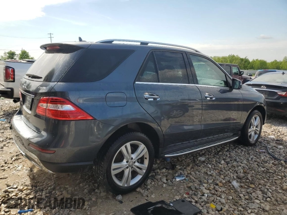 2015 Mercedes-Benz M 350 with VIN 4JGDA5HB0FA539881, listed as a Copart auction lot 58784215 with 115,933 mi miles and Clean title. Bid and sale history available at DreamBid. Image 3.