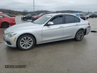 2018 BMW 3 Series 320i xDrive with VIN WBA8E5G54JNU48049, listed as a Copart auction lot 42761115 with 79,197 mi miles and Salvage Title. Bid and sale history available at carsss.com. Image 1.