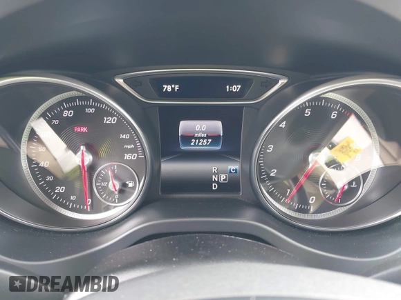 2019 Mercedes-Benz CLA 250 with VIN WDDSJ4GB0KN737957, listed as a IAAI auction lot 41961284 with 21,257 mi miles and . Bid and sale history available at DreamBid. Image 7.