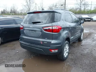 2020 Ford EcoSport SE with VIN MAJ3S2GE1LC318321, listed as a IAAI auction lot 41943183 with 72,141 mi miles. Bid and sale history available at carsss.com. Image 4.
