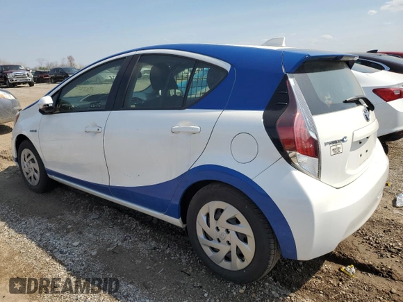 2016 Toyota Prius One with VIN JTDKDTB33G1122331, listed as a Copart auction lot 53670105 with 61,211 mi miles and Clean Title. Bid and sale history available at carsss.com. Image 2.