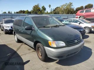 2003 Toyota Sienna LE with VIN 4T3ZF13C23U515454, listed as a Copart auction lot 72506484 with 130,208 mi miles and Salvage Title. Bid and sale history available at carsss.com. Image 4.