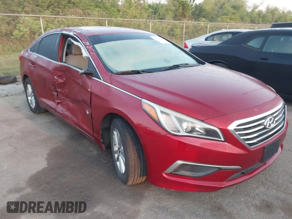 2016 Hyundai Sonata 2.4L with VIN 5NPE24AF6GH278733, listed as a IAAI auction lot 42034408 with 161,532 mi miles and . Bid and sale history available at carsss.com. Image 1.