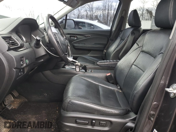 2017 Honda Pilot Elite with VIN 5FNYF6H03HB076656, listed as a Copart auction lot 47476465 with 168,840 mi miles and Salvage Title. Bid and sale history available at DreamBid. Image 7.