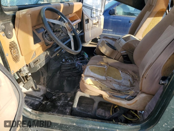 1994 Jeep Wrangler with VIN 1J4FY29S3RP415444, listed as a Copart auction lot 44530625 with 147,569 mi miles and Salvage Title. Bid and sale history available at carsss.com. Image 7.