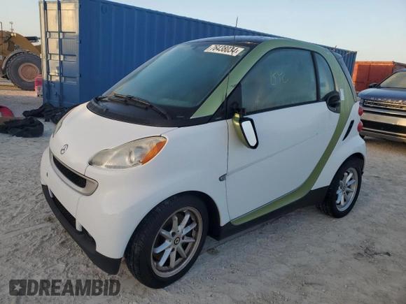 2010 Smart fortwo Pure with VIN WMEEJ3BA6AK358740, listed as a Copart auction lot 76438034 with Not provided miles and Non repairable. Bid and sale history available at DreamBid. Image 1.