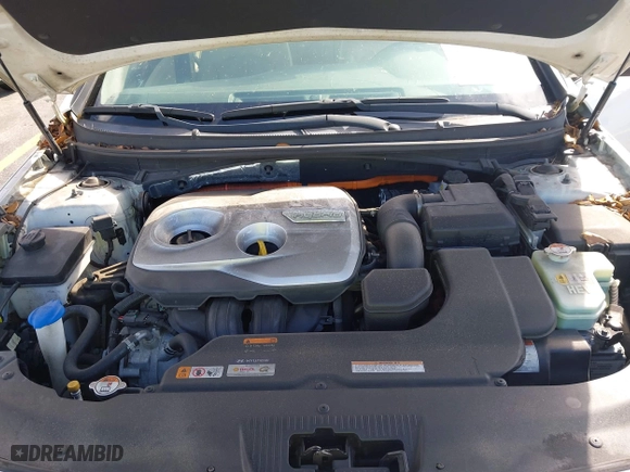 2016 Hyundai Sonata Hybrid Limited with VIN KMHE34L13GA018114, listed as a IAAI auction lot 41500062 with 43,207 mi miles. Bid and sale history available at carsss.com. Image 10.