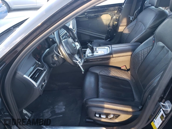 2020 BMW 7 Series 740i with VIN WBA7T2C09LCD64580, listed as a Copart auction lot 70883843 with 46,533 mi miles and . Bid and sale history available at DreamBid. Image 7.