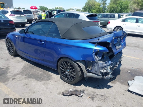 2009 BMW 1 Series 135i with VIN WBAUN93589VK41171, listed as a IAAI auction lot 42397429 with 127,304 mi miles and . Bid and sale history available at DreamBid. Image 3.