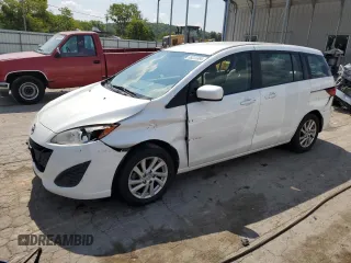 2012 Mazda 5 Sport with VIN JM1CW2BL0C0101364, listed as a Copart auction lot 65223384 with 136,981 mi miles and Salvage Title. Bid and sale history available at DreamBid. Image 1.
