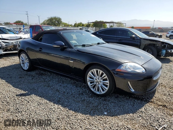 2010 Jaguar XK with VIN SAJWA4GB5ALB36022, listed as a Copart auction lot 56038565 with 101,988 mi miles and Clean Title. Bid and sale history available at DreamBid. Image 4.
