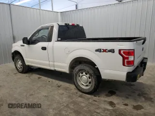 2018 Ford F-150 XL with VIN 1FTMF1EB3JKD60918, listed as a Copart auction lot 43950135 with Not Provided miles and Salvage Title. Bid and sale history available at carsss.com. Image 2.