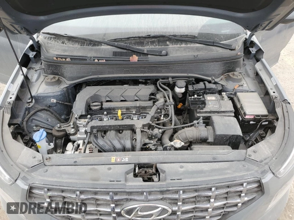 2022 Hyundai Venue SEL with VIN KMHRC8A34NU173473, listed as a Copart auction lot 44974405 with 15,518 mi miles and Salvage Title. Bid and sale history available at DreamBid. Image 12.
