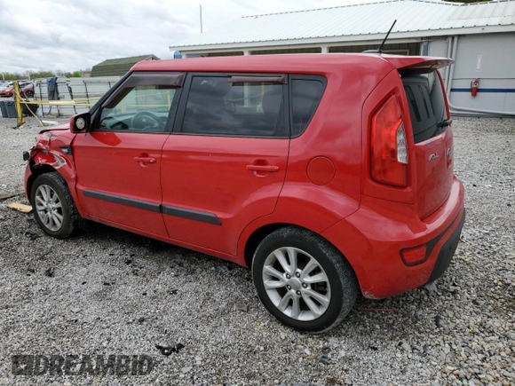 2013 Kia Soul with VIN KNDJT2A50D7545971, listed as a Copart auction lot 51713235 with 91,689 mi miles and Salvage Title. Bid and sale history available at DreamBid. Image 2.