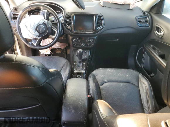 2021 Jeep Compass Limited with VIN 3C4NJDCB2MT512259, listed as a Copart auction lot 87274834 with Not Provided miles and Salvage Title. Bid and sale history available at carsss.com. Image 8.